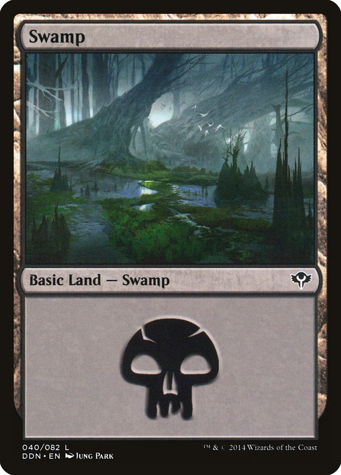 Swamp (40) [Duel Decks: Speed vs. Cunning] | Deep Dive Games St. Marys