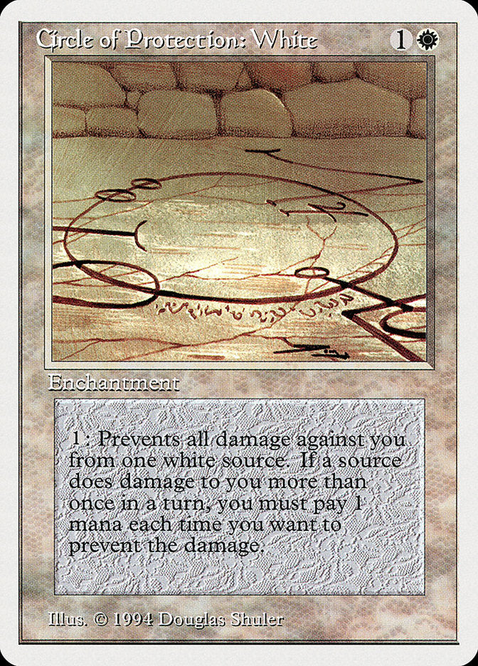 Circle of Protection: White [Summer Magic / Edgar] | Deep Dive Games St. Marys