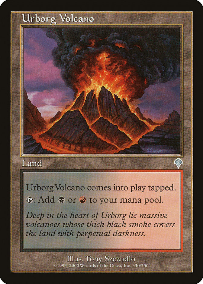 Urborg Volcano [Invasion] | Deep Dive Games St. Marys