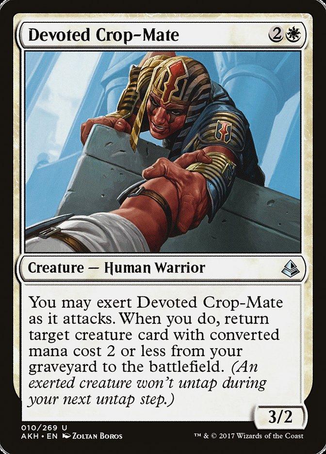Devoted Crop-Mate [Amonkhet] | Deep Dive Games St. Marys