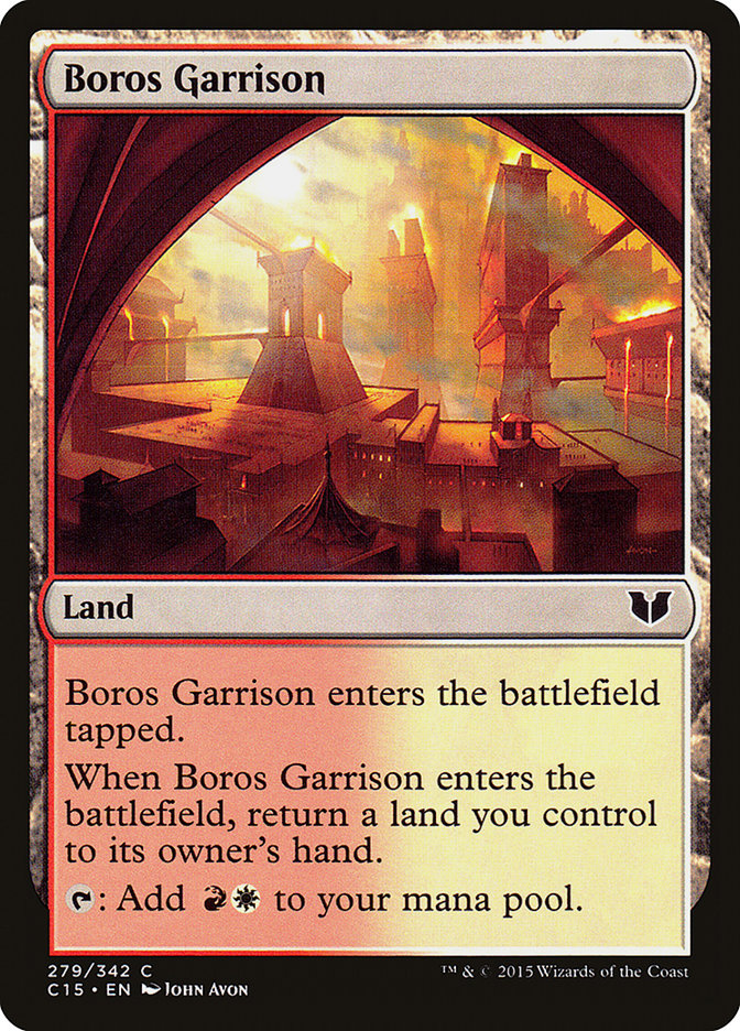 Boros Garrison [Commander 2015] | Deep Dive Games St. Marys