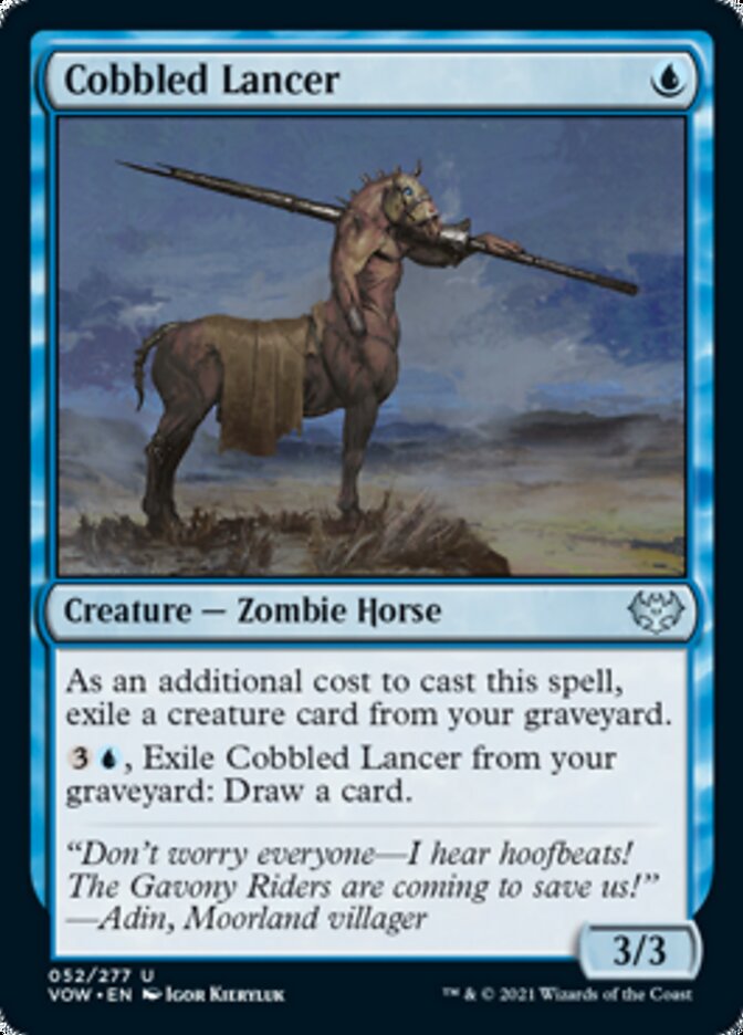 Cobbled Lancer [Innistrad: Crimson Vow] | Deep Dive Games St. Marys