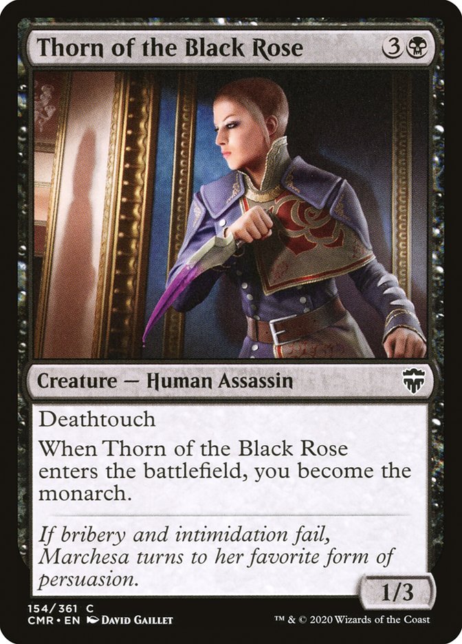 Thorn of the Black Rose [Commander Legends] | Deep Dive Games St. Marys
