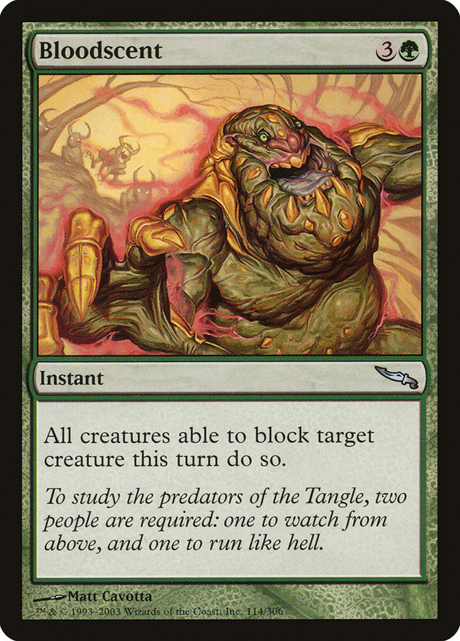 Bloodscent [Mirrodin] | Deep Dive Games St. Marys