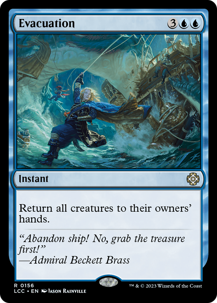 Evacuation [The Lost Caverns of Ixalan Commander] | Deep Dive Games St. Marys