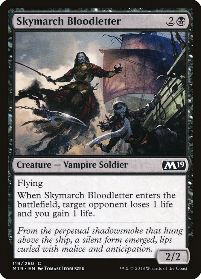 Skymarch Bloodletter [Core Set 2019] | Deep Dive Games St. Marys