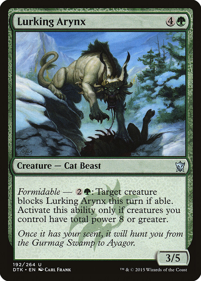 Lurking Arynx [Dragons of Tarkir] | Deep Dive Games St. Marys