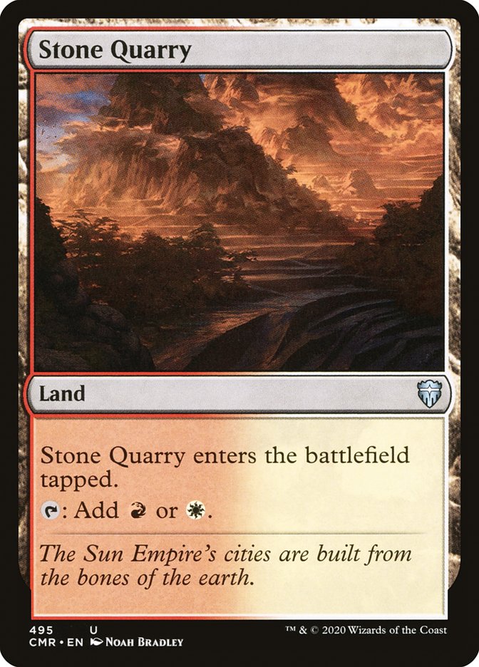 Stone Quarry [Commander Legends] | Deep Dive Games St. Marys
