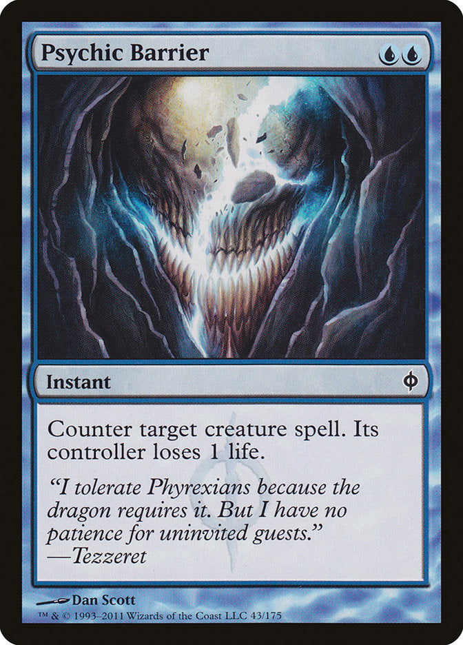 Psychic Barrier [New Phyrexia] | Deep Dive Games St. Marys