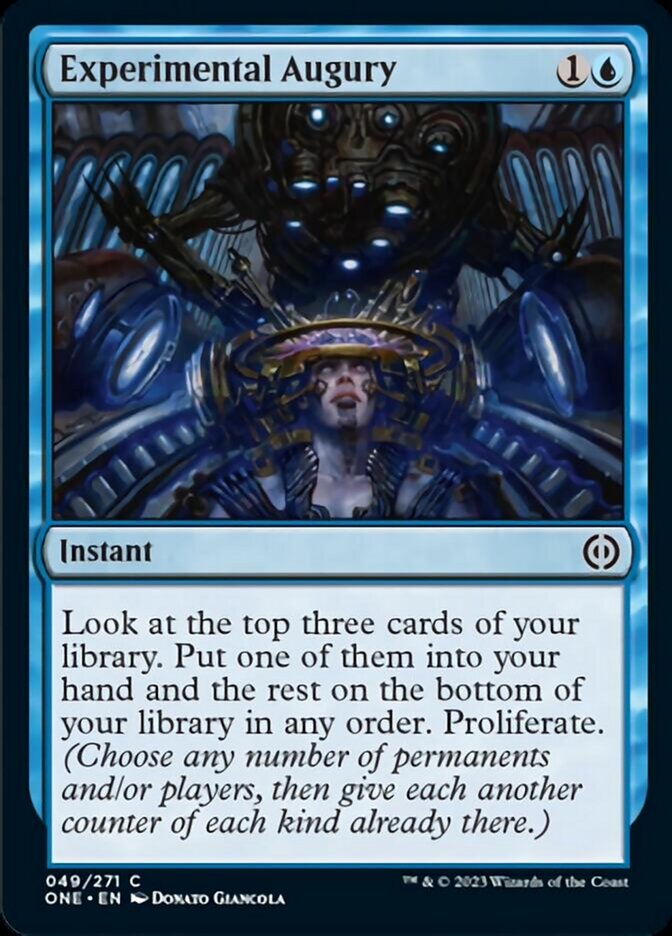 Experimental Augury [Phyrexia: All Will Be One] | Deep Dive Games St. Marys