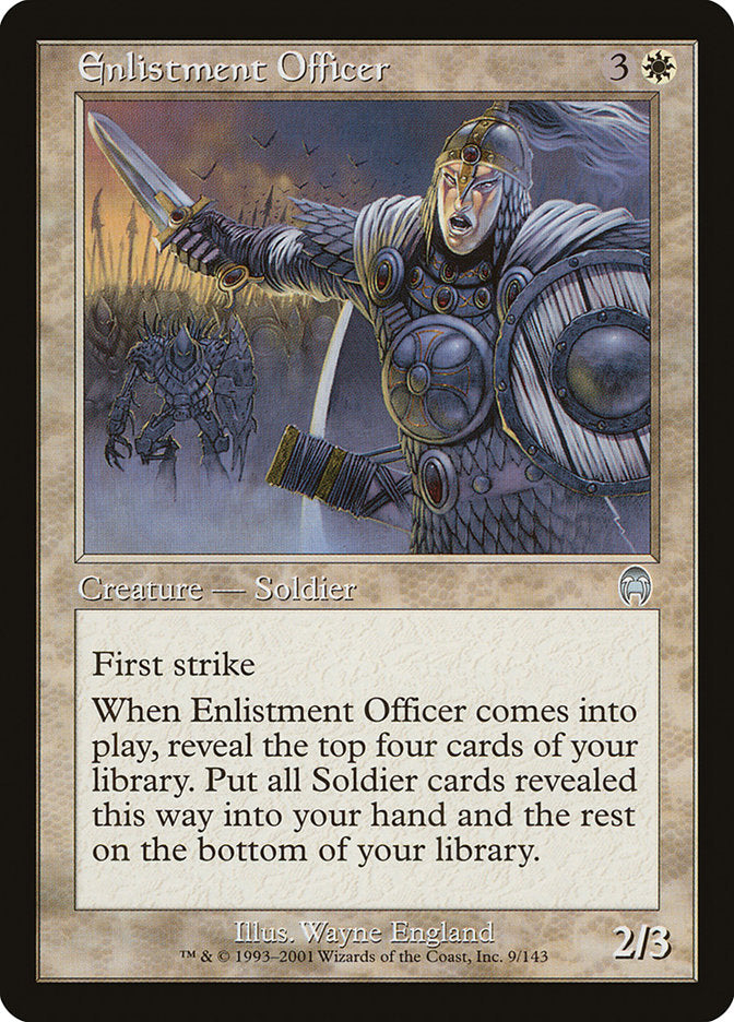 Enlistment Officer [Apocalypse] | Deep Dive Games St. Marys