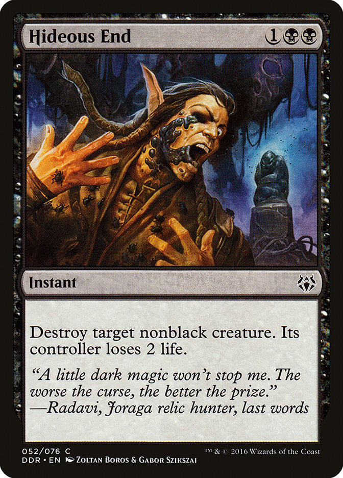 Hideous End [Duel Decks: Nissa vs. Ob Nixilis] | Deep Dive Games St. Marys