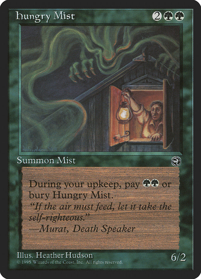 Hungry Mist (Murat Flavor Text) [Homelands] | Deep Dive Games St. Marys