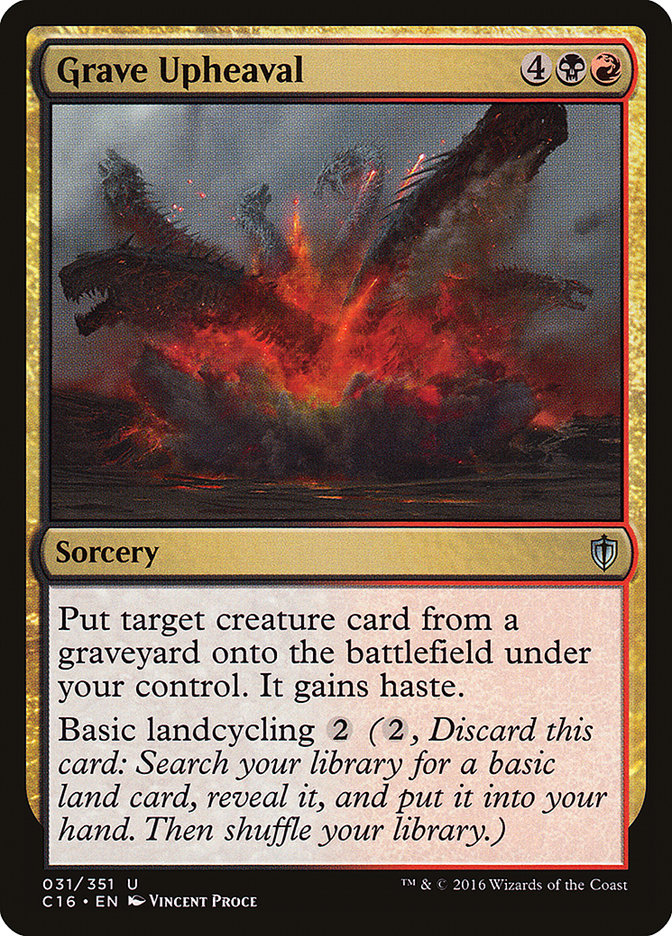 Grave Upheaval [Commander 2016] | Deep Dive Games St. Marys