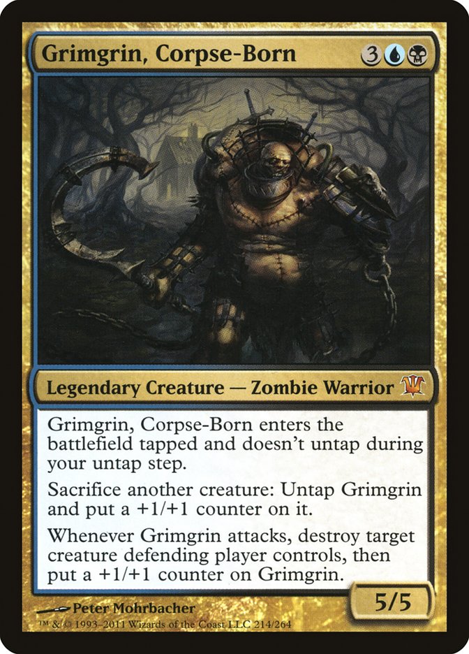 Grimgrin, Corpse-Born [Innistrad] | Deep Dive Games St. Marys