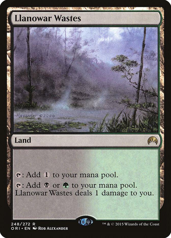 Llanowar Wastes [Magic Origins] | Deep Dive Games St. Marys