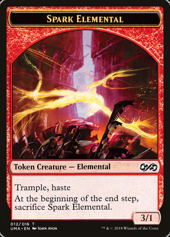 Spark Elemental Token [Ultimate Masters Tokens] | Deep Dive Games St. Marys