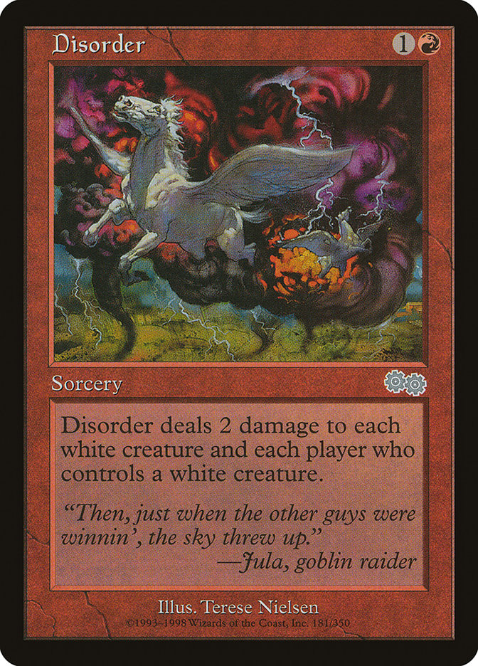 Disorder [Urza's Saga] | Deep Dive Games St. Marys