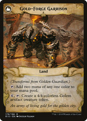 Golden Guardian // Gold-Forge Garrison [Rivals of Ixalan] | Deep Dive Games St. Marys