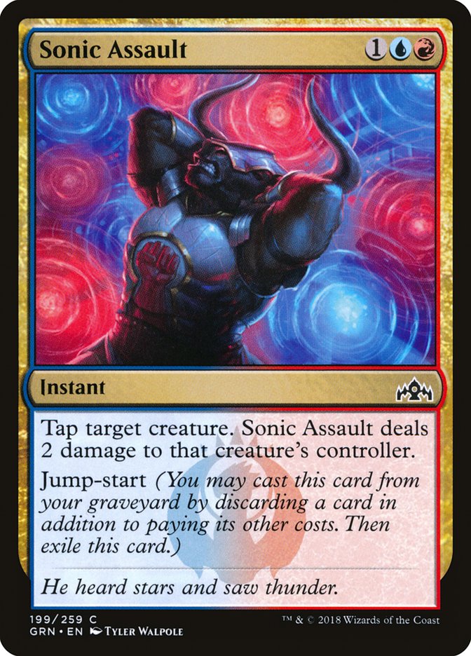 Sonic Assault [Guilds of Ravnica] | Deep Dive Games St. Marys