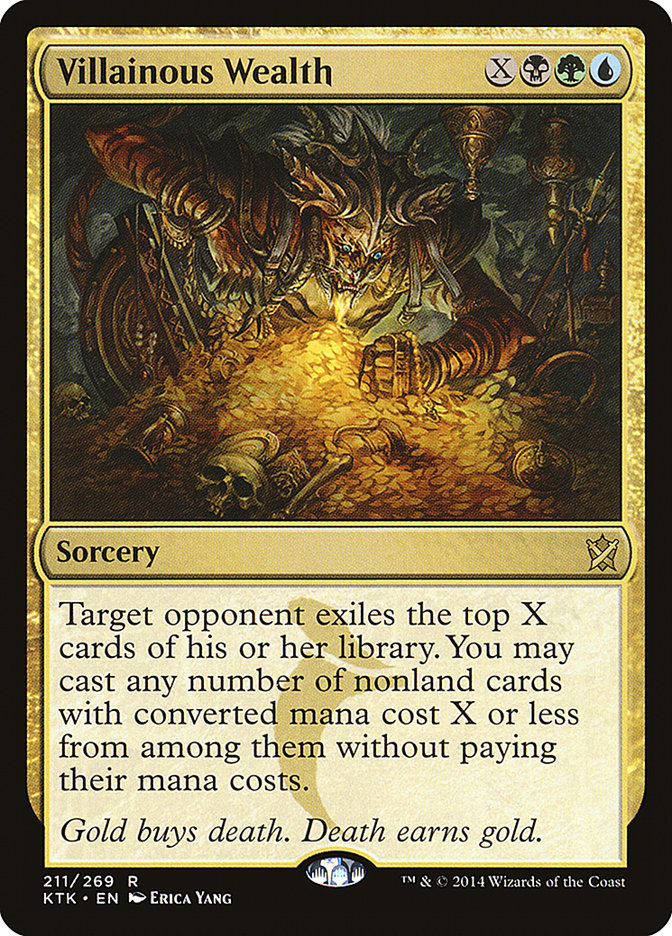 Villainous Wealth [Khans of Tarkir] | Deep Dive Games St. Marys