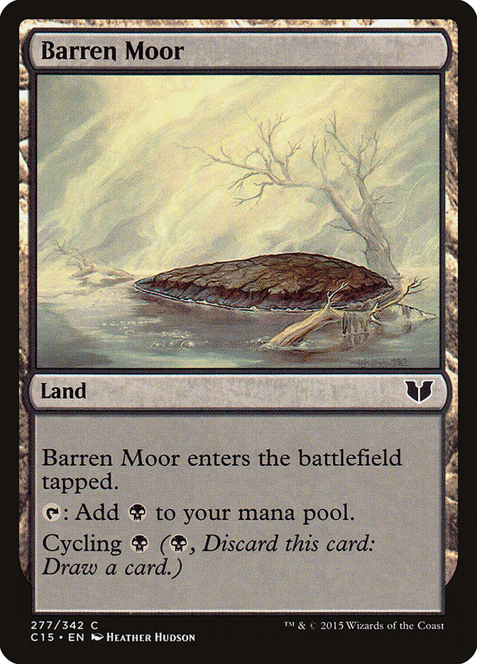 Barren Moor [Commander 2015] | Deep Dive Games St. Marys