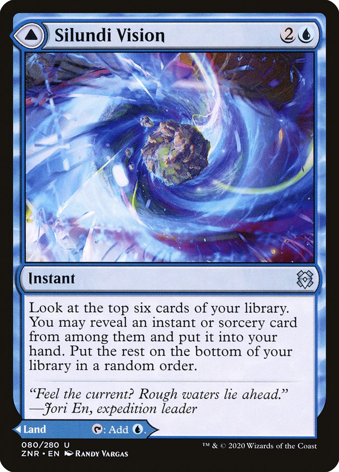 Silundi Vision // Silundi Isle [Zendikar Rising] | Deep Dive Games St. Marys