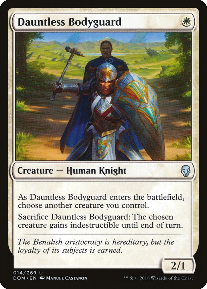 Dauntless Bodyguard [Dominaria] | Deep Dive Games St. Marys