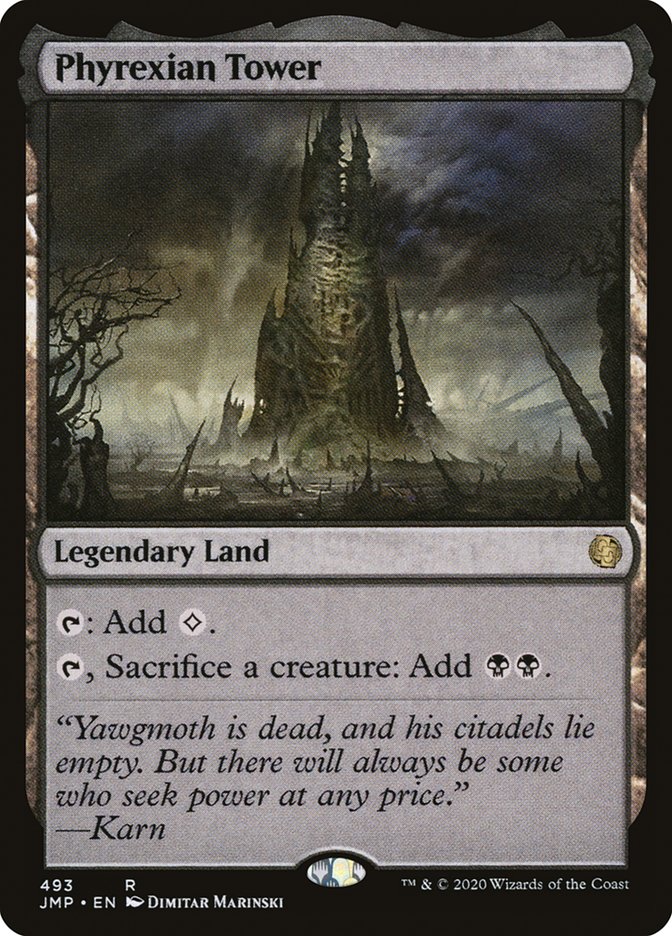 Phyrexian Tower [Jumpstart] | Deep Dive Games St. Marys