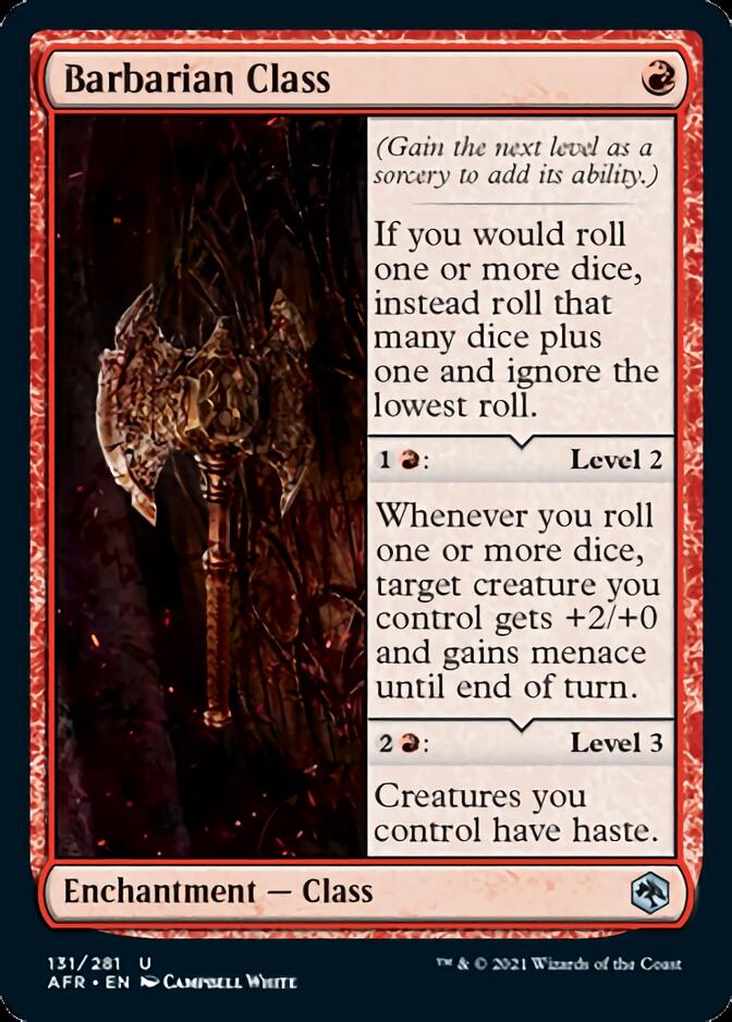 Barbarian Class [Dungeons & Dragons: Adventures in the Forgotten Realms] | Deep Dive Games St. Marys