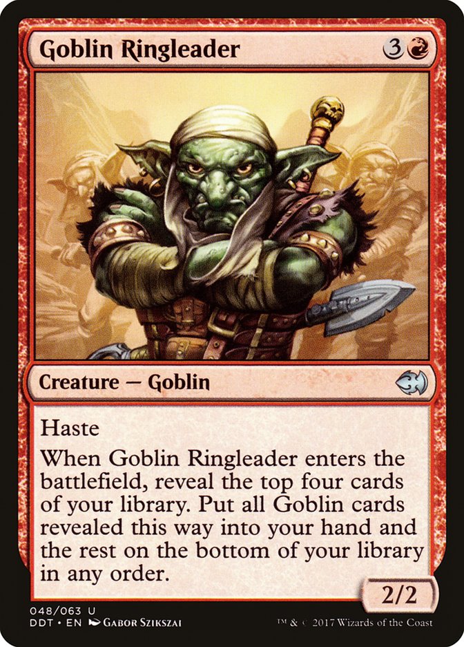 Goblin Ringleader [Duel Decks: Merfolk vs. Goblins] | Deep Dive Games St. Marys
