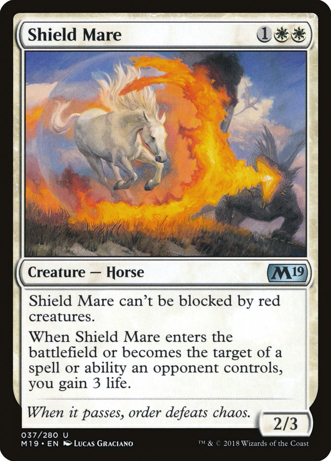 Shield Mare [Core Set 2019] | Deep Dive Games St. Marys