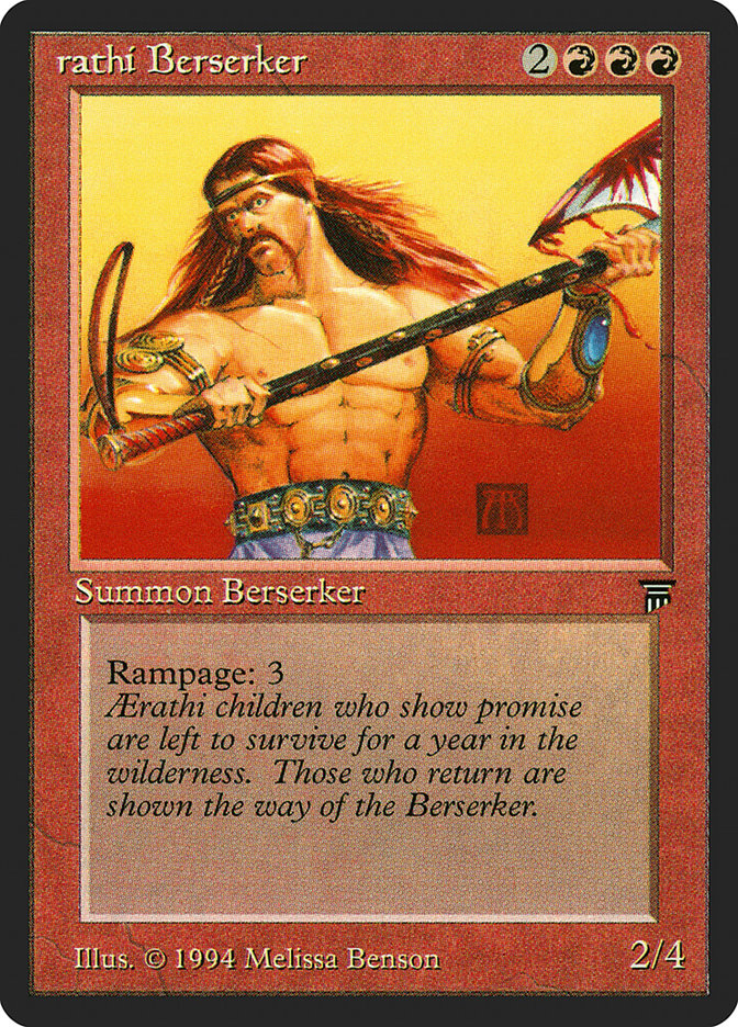 Aerathi Berserker [Legends] | Deep Dive Games St. Marys