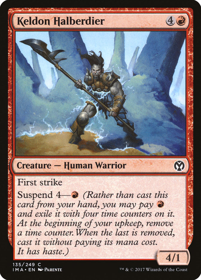 Keldon Halberdier [Iconic Masters] | Deep Dive Games St. Marys