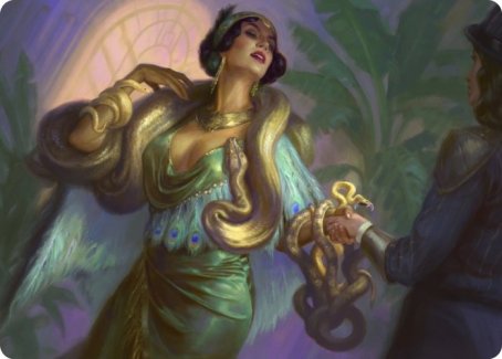 Venom Connoisseur Art Card [Streets of New Capenna Art Series] | Deep Dive Games St. Marys