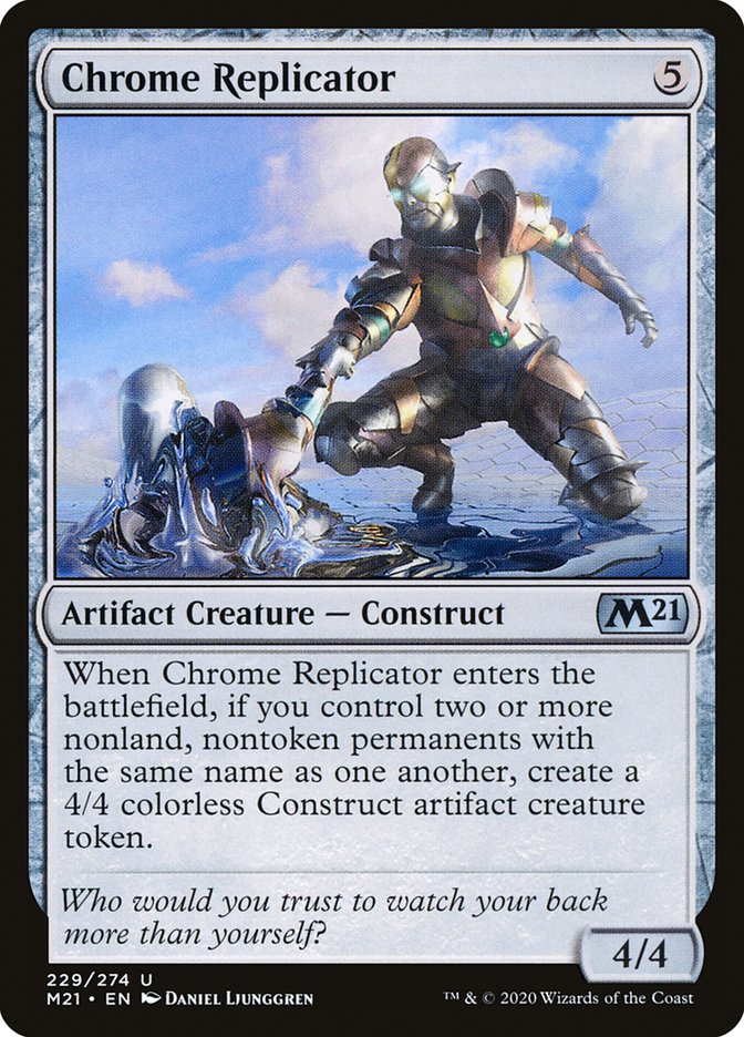 Chrome Replicator [Core Set 2021] | Deep Dive Games St. Marys
