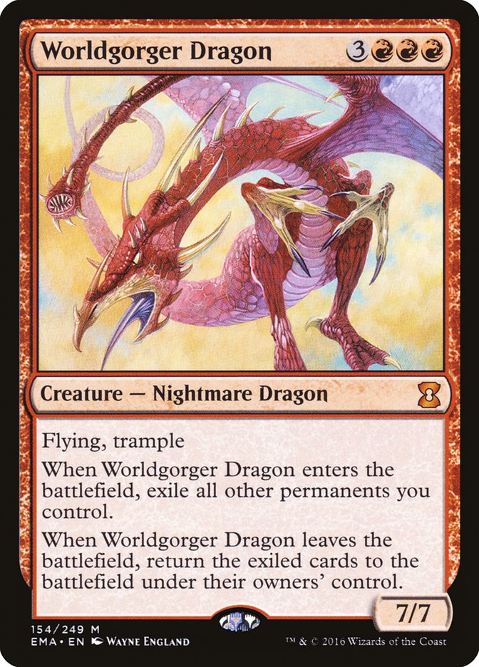 Worldgorger Dragon [Eternal Masters] | Deep Dive Games St. Marys
