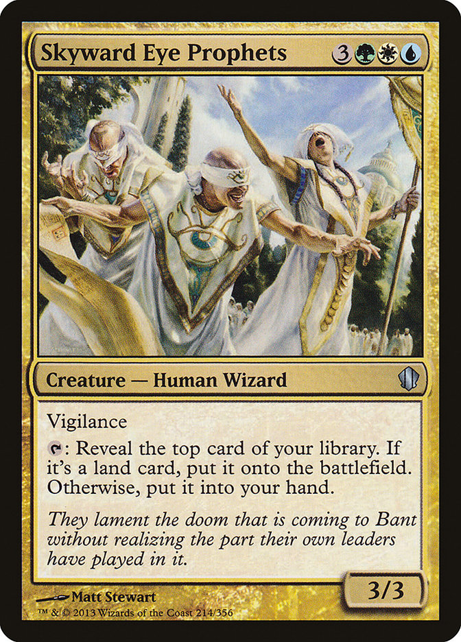 Skyward Eye Prophets [Commander 2013] | Deep Dive Games St. Marys