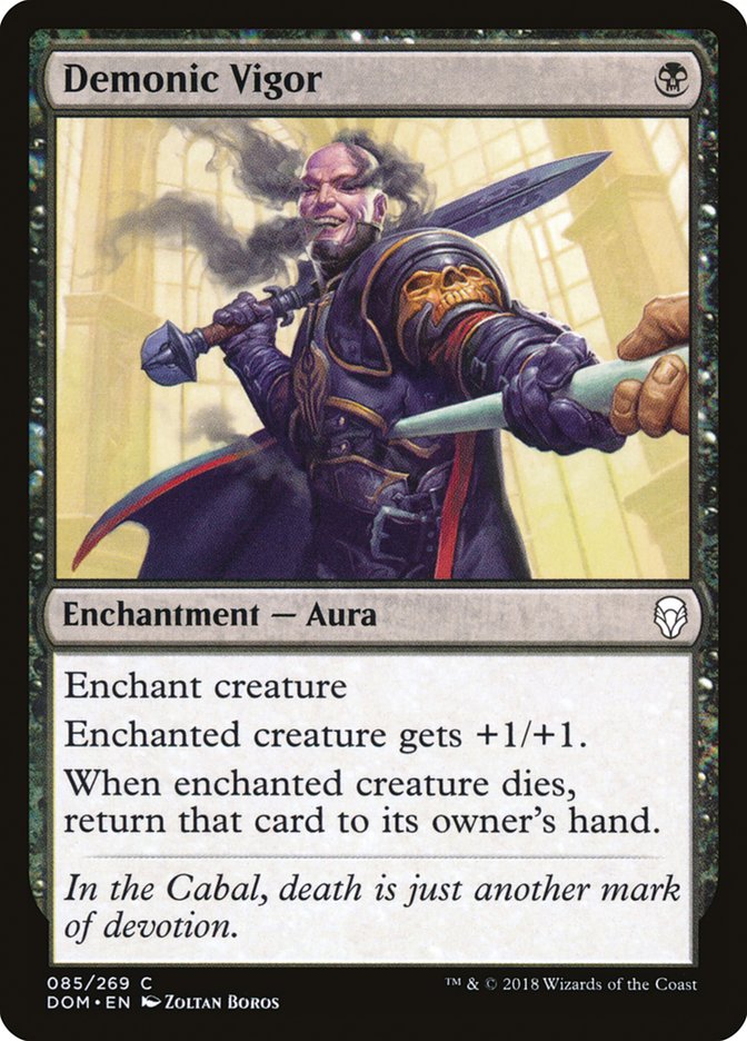 Demonic Vigor [Dominaria] | Deep Dive Games St. Marys