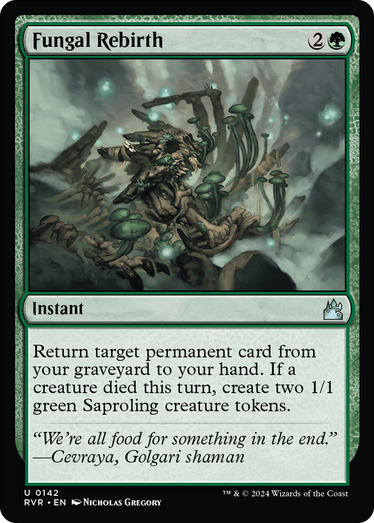 Fungal Rebirth [Ravnica Remastered] | Deep Dive Games St. Marys