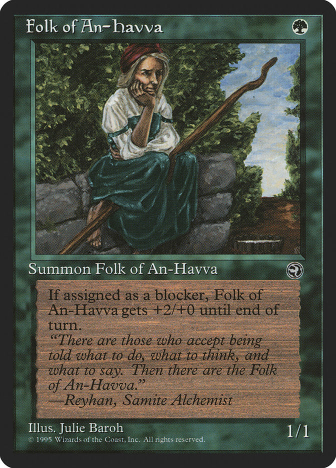 Folk of An-Havva (Reyhan Flavor Text) [Homelands] | Deep Dive Games St. Marys