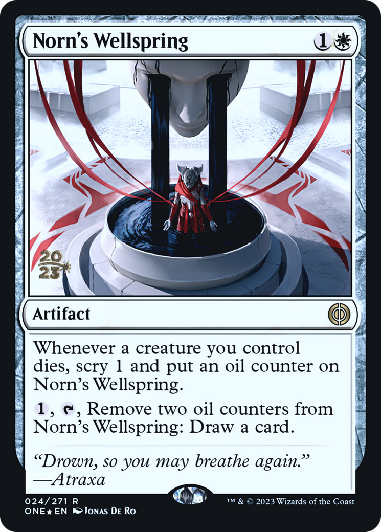 Norn's Wellspring [Phyrexia: All Will Be One Prerelease Promos] | Deep Dive Games St. Marys