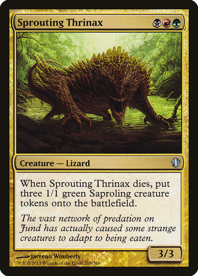 Sprouting Thrinax [Commander 2013] | Deep Dive Games St. Marys