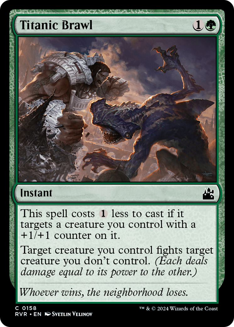 Titanic Brawl [Ravnica Remastered] | Deep Dive Games St. Marys