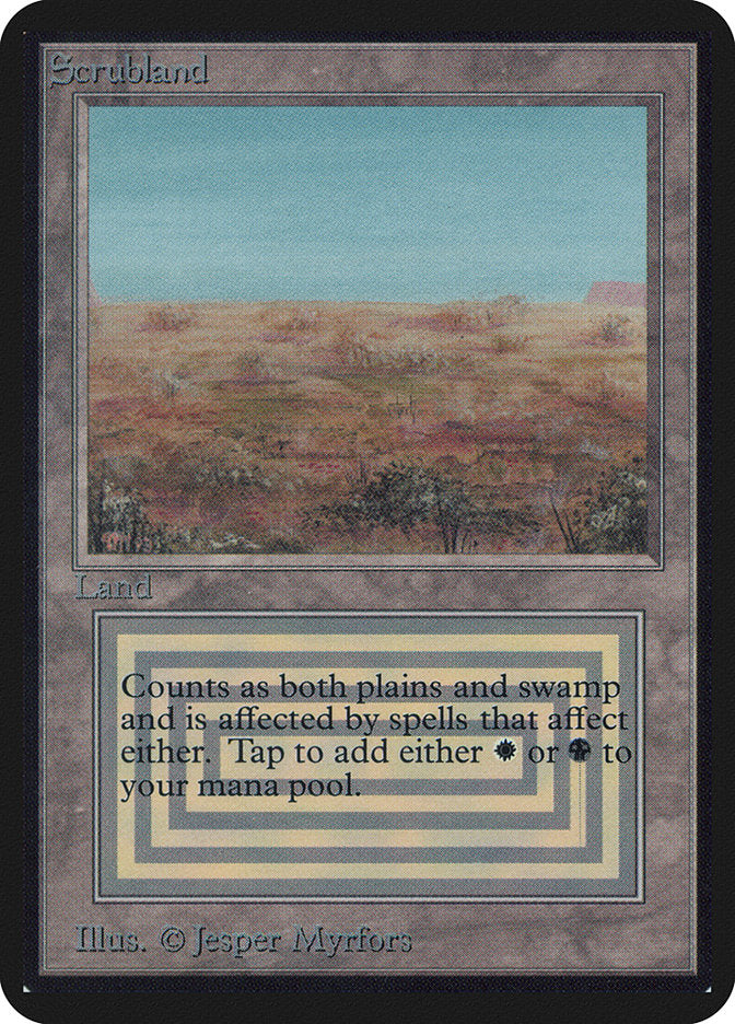 Scrubland [Alpha Edition] | Deep Dive Games St. Marys