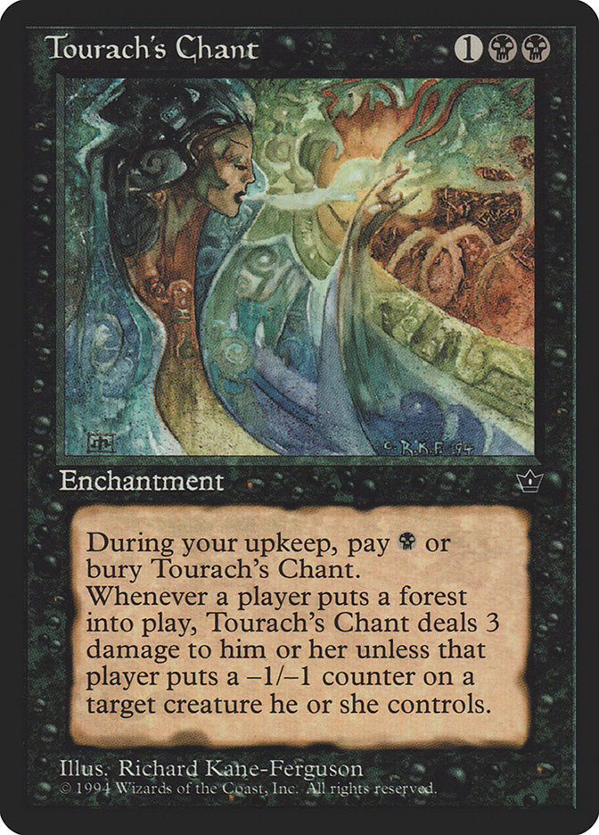 Tourach's Chant [Fallen Empires] | Deep Dive Games St. Marys