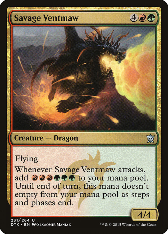 Savage Ventmaw [Dragons of Tarkir] | Deep Dive Games St. Marys