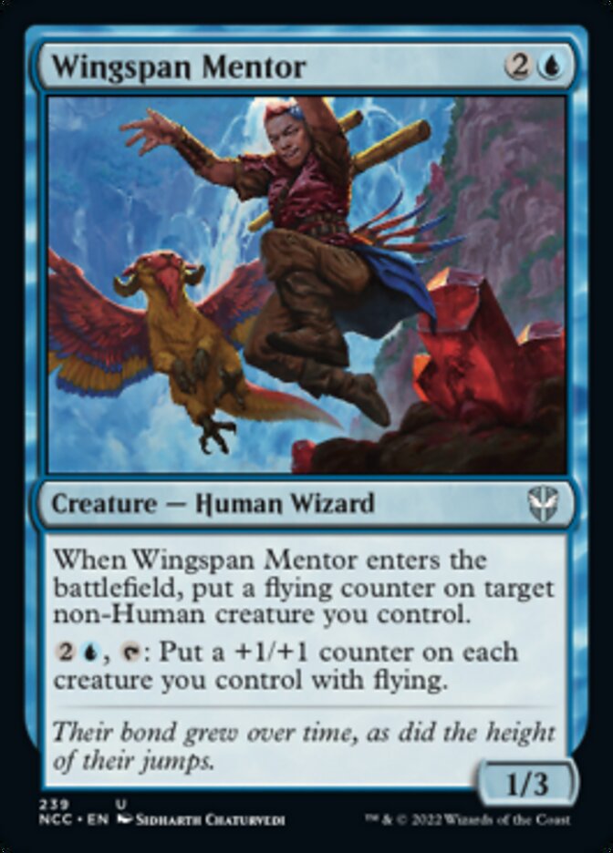 Wingspan Mentor [Streets of New Capenna Commander] | Deep Dive Games St. Marys