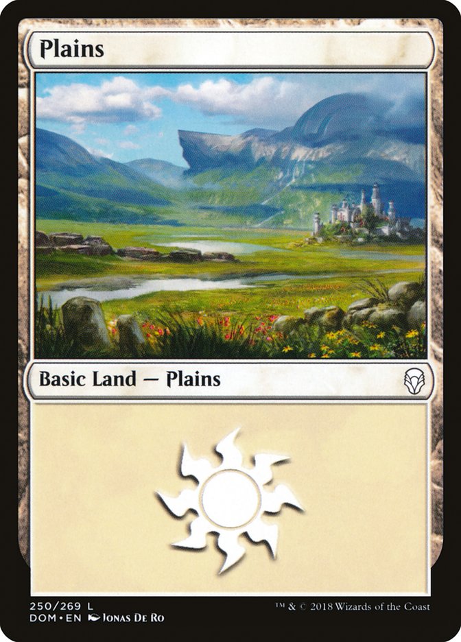 Plains (250) [Dominaria] | Deep Dive Games St. Marys
