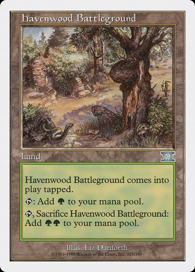 Havenwood Battleground [Classic Sixth Edition] | Deep Dive Games St. Marys